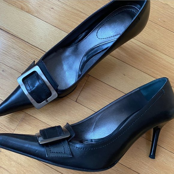 Parcours Paris black leather shoes - Picture 3 of 9